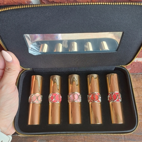 NIB Yves Saint Laurent Beauty Set of 5 Full Size Lipsticks - Picture 5 of 6